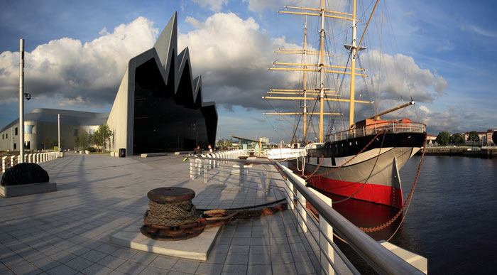 Riverside Museum Glasgow (Shutterstock, Targn Pleiades)