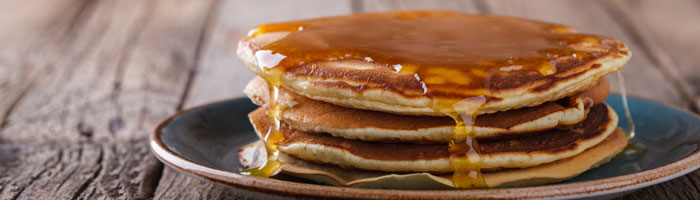 Fluffy Pancakes (Shutterstock, Stolyevych Yuliya)