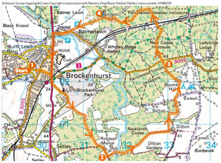 Brokenhurst-Walk-Map